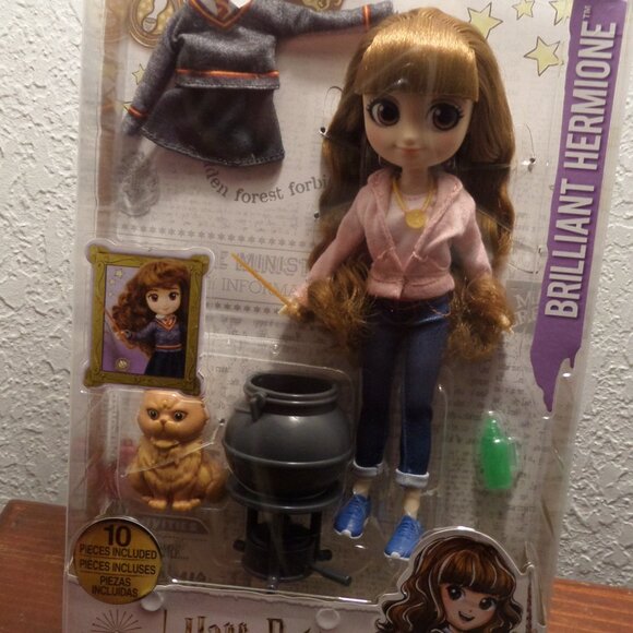 Harry Potter Quidditch Collectible Doll Potter 8" Brilliant Hermione Granger Dol - Picture 7 of 11